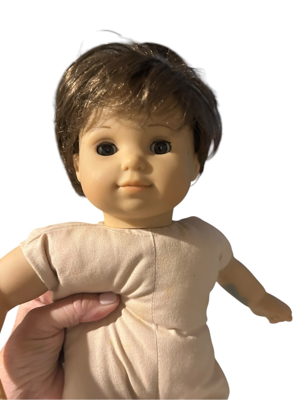 American girl bitty baby Brown-Haired Baby Doll